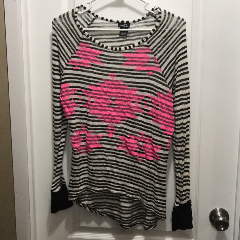 Large thin sweater